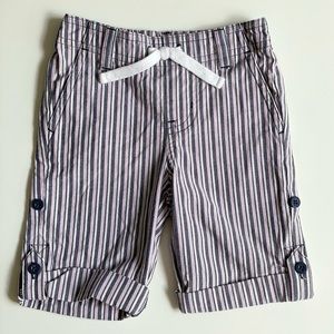 Janie and Jack Striped Convertible Pants